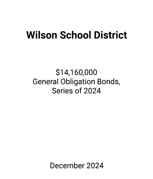 FSLPF served as financial advisor to the Wilson School District